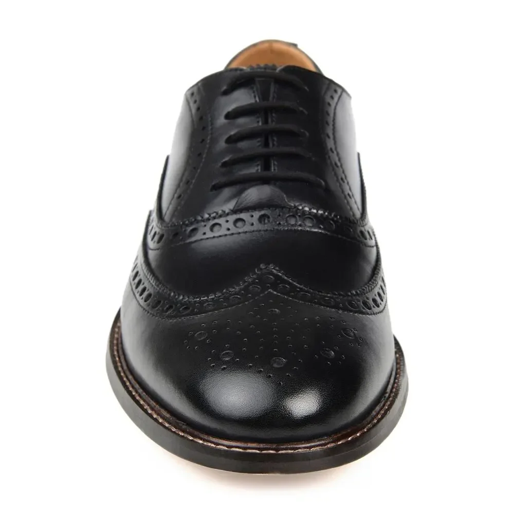 Thomas & Vine Mens Franklin Tru Comfort Foam Lace-up Dress Wingtip Oxford 12 M